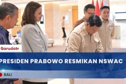 Presiden Prabowo Resmikan NSWAC, Layanannya Tak Kalah dengan Luar Negeri
