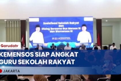 Mensos Gus Ipul Pastikan SK Pengangkatan Guru dan Kepala Sekolah Rakyat Segera Terbit