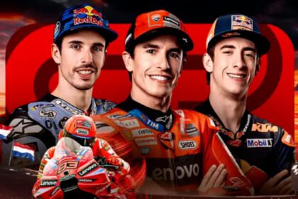 Fabio Quartararo start dari pole position di MotoGP Belanda 2025, siap menghadapi tekanan dari Francesco Bagnaia serta kakak beradik Marquez yang mendominasi Sprint Race Assen.