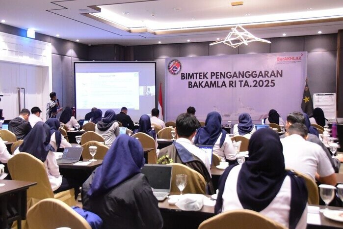 Bakamla RI gelar Bimtek anggaran 2025 di Jakarta, perkuat sinergi dan efisiensi belanja negara.