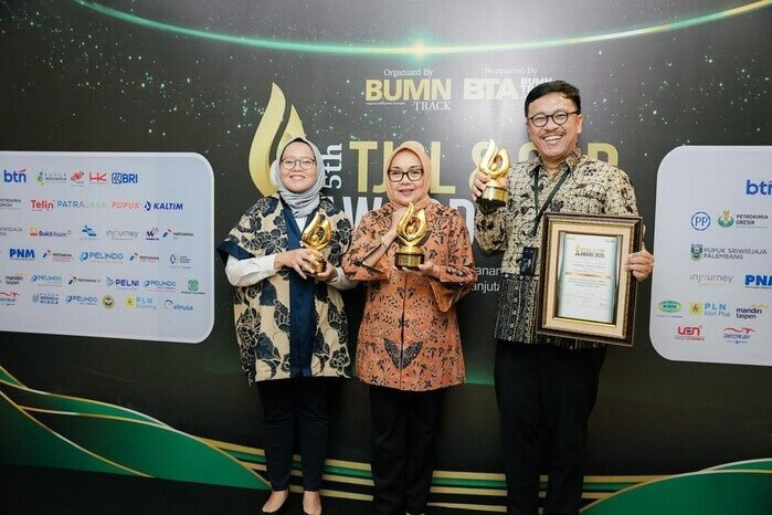 Program TJSL Tajumase Pupuk Indonesia Borong Penghargaan di Ajang 'TJSL & CSR Award 2025' 2 Program TJSL Tajumase Pupuk Indonesia Borong Penghargaan di Ajang 'TJSL & CSR Award 2025'