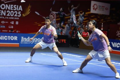 Pasangan Jafar Hidayatullah/Felisha Alberta Nathaniel Pasaribu, kalahkan wakil Malaysia, Wong Tien Ci/Lim Chiew Sien, lewat kemenangan dua gim langsung dengan skor 11-21 dan 16-21.