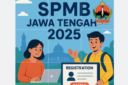 Pendaftaran SPMB Jateng 2025 dibuka hari ini secara online, calon siswa wajib aktivasi akun untuk bisa memilih sekolah tujuan.