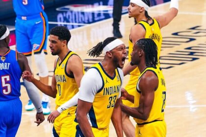 Indiana Pacers tampil dominan di kandang, tundukkan Thunder 116-107 di Gim 3 Final NBA 2025.