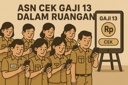 Gaji ke-13 ASN dan pensiunan cair mulai Juni 2025 – Cek status pencairan lewat aplikasi Taspen dan MySAPK secara real-time.