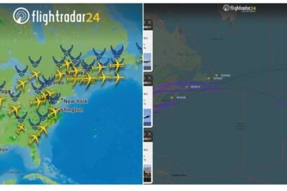 30 Pesawat Tanker USAF Melintas Atlantik, Picu Spekulasi Operasi Militer