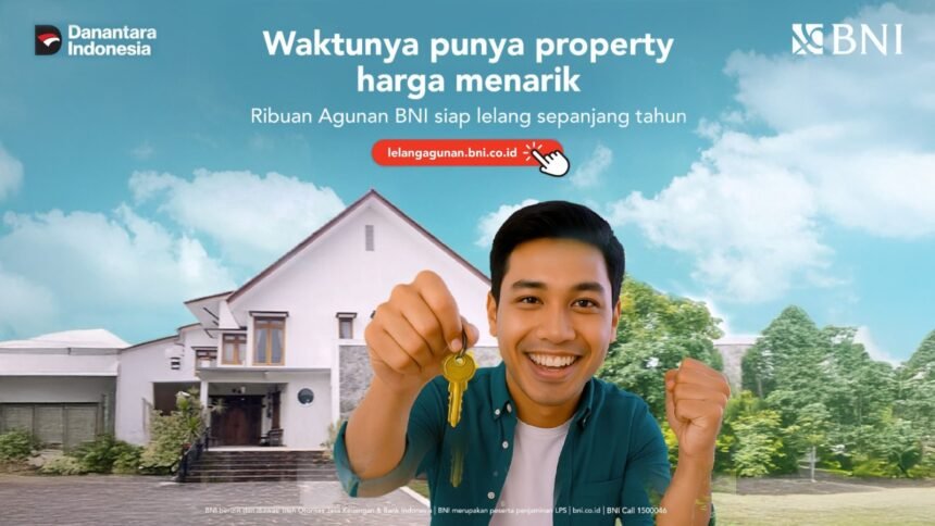 BNI Gelar Lelang Aset Agunan, Buka Peluang Investasi Properti Mulai Rp50 Juta
