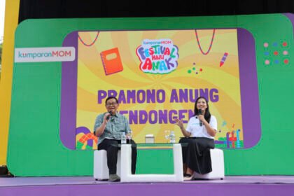 Pembacaan dongeng oleh Gubernur DKI Jakarta Pramono Anung (Dok. Kumparan)