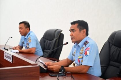 Danlanud Roesmin Nurjadin Sambut Tim Dassault Aviation dan Thales