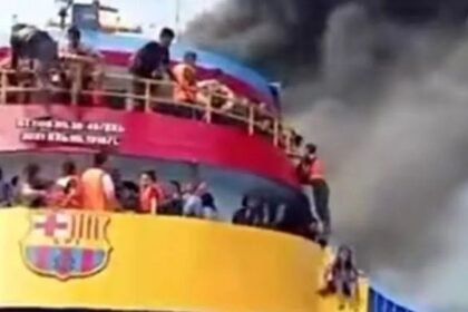 Data Manifest KM Barcelona V, 280 Orang, 571 Penumpang Dievakuasi