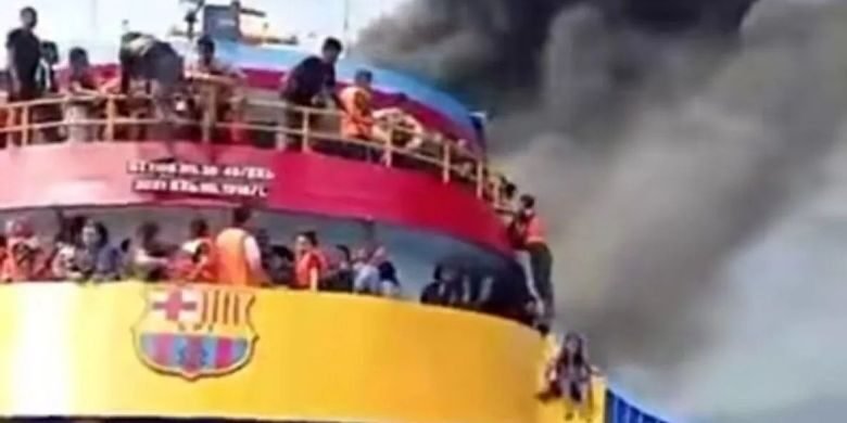 Data Manifest KM Barcelona V, 280 Orang, 571 Penumpang Dievakuasi