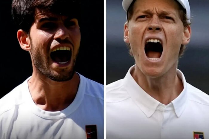 Carlos Alcaraz dan Jannik Sinner siap bertarung dalam final Wimbledon 2025 yang disebut-sebut sebagai duel generasi emas tenis dunia.
