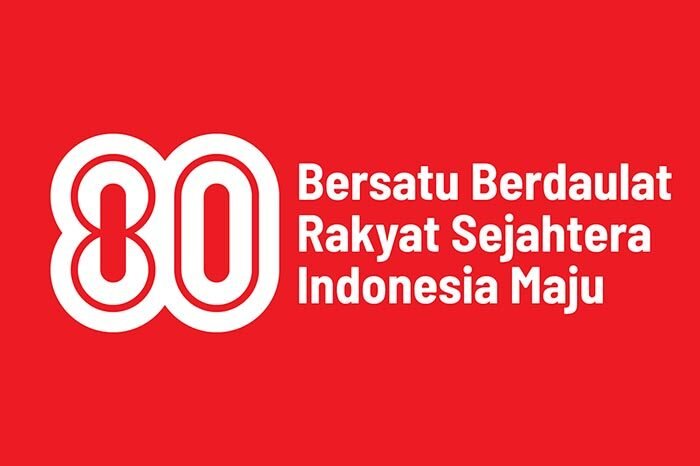 Logo HUT ke-80 RI 2025 dirilis pemerintah sebagai simbol nasionalisme dan persatuan.