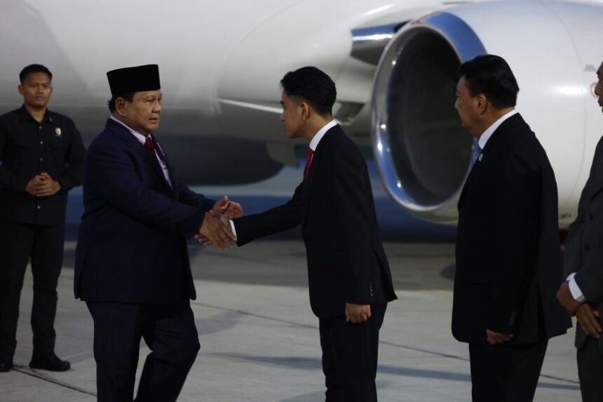 Presiden Prabowo Tiba di Tanah Air, Usai Lawatan ke Empat Negara