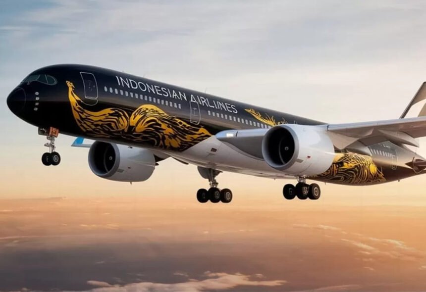 Ilustrasi Indonesia Airlines (Dok. Istimewa)