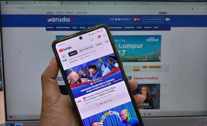 Ilustrasi YouTube (Dok. Garuda TV/MH Kholis)