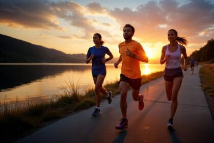 Ilustrasi lari (Dok. Freepik)