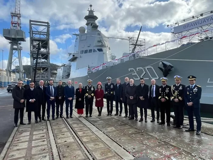 KRI Brawijaya-320 Resmi Perkuat TNI AL, KSAL Pimpin Peresmian di Italia