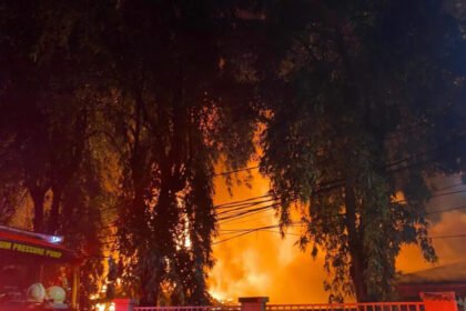 Kebakaran Taman Puring, Jakarta (Dok. Antara)