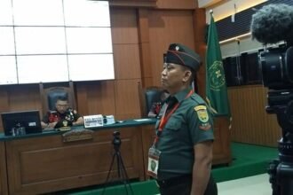 Kopda Bazarsah Dituntut Hukuman Mati atas Pembunuhan 3 Polisi di Lampung