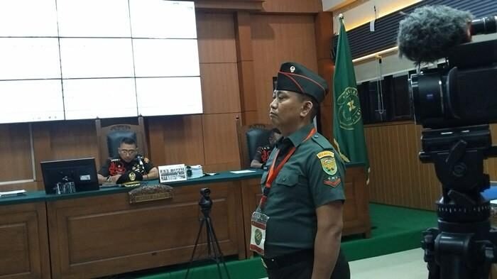 Kopda Bazarsah Dituntut Hukuman Mati atas Pembunuhan 3 Polisi di Lampung
