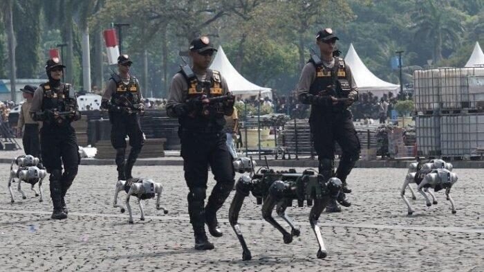 Satu Unit Robot Anjing Polri Dibandrol Rp 3 Miliar