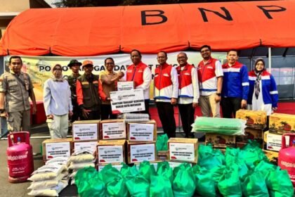 Pertamina Peduli Salurkan Bantuan untuk Korban Banjir di Mataram (Dok. Istimewa)