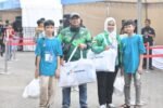 Bantuan Perlengkapan Sekolah untuk Anak Ojek, Pertamina Berdayakan Produk Lokal (Dok. Istimewa)