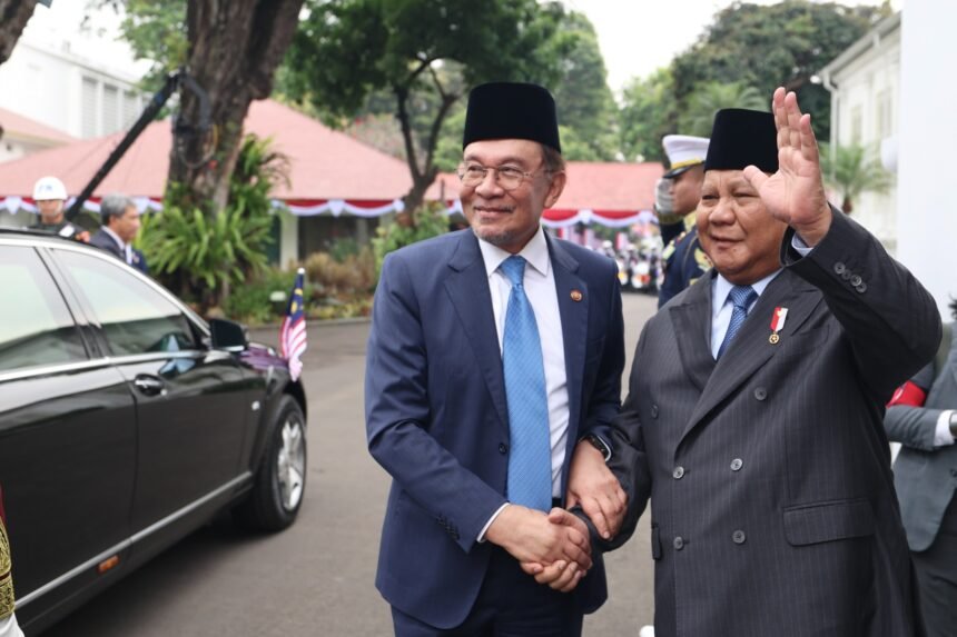 Presiden Prabowo dan Anwar Bertemu di Istana Merdeka (Dok. Tim Media Presiden Prabowo)