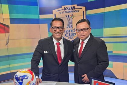 Bung Kus (kanan): 'Produktivitas Timnas U-23 menurun karena terlalu bergantung pada serangan sayap, perlu striker tangguh dan variasi dari lini tengah.' (Foto: @mohamadkusnaeni)