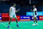 Fajar Alfian/Muhammad Shohibul Fikri merayakan kemenangan krusial atas wakil tuan rumah di semifinal China Open 2025, Sabtu (26/7/2025), menjadi satu-satunya penyelamat harapan Indonesia.
