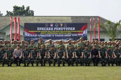 Sebanyak 1.261 Komcad SPPI wilayah Bali-Nusra resmi dikukuhkan untuk mendukung pelaksanaan program makan bergizi gratis (MBG) nasional.