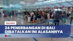 Bandara Ngurah Rai Batalkan 24 Penerbangan Akibat Letusan Gunung Lewotobi Laki-Laki