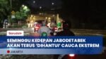Dilanda Cuaca Ekstrem, Sejumlah Ruas Jalan Jabodetabek Tergenang Banjir
