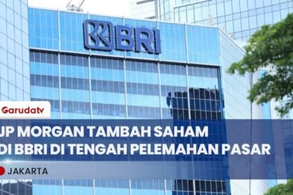 April - Juni 2025 JP Morgan Beli 117,42 Juta Saham BBRI