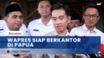 Wapres Gibran Siap Bertugas di Papua, “Saya Bisa Berkantor di Mana Saja”