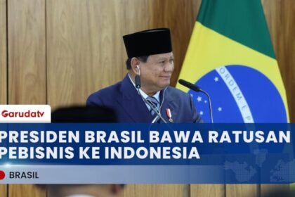 Presiden Prabowo Sambut Antusias Rencana Presiden Brasil Bawa Ratusan Pebisnis ke Indonesia