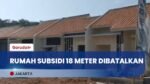 Pemerintah Batalkan Ide Perkecil Ukuran Rumah Subsidi
