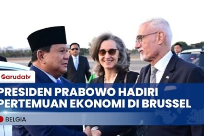 Lanjutkan Kunjungan Kerja, Presiden Prabowo Hadiri Pertemuan Ekonomi di Belgia