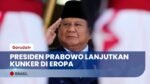 Dari Brasil, Presiden Prabowo Lanjutkan Misi Diplomasi Ke Eropa