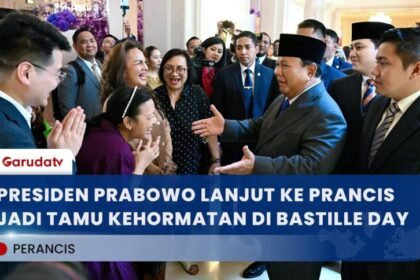 Presiden Prabowo Hadiri Bastille Day di Paris Atas Undangan Khusus Presiden Macron