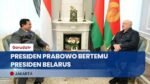 Presiden Prabowo Undang Presiden Belarus Datang ke Indonesia