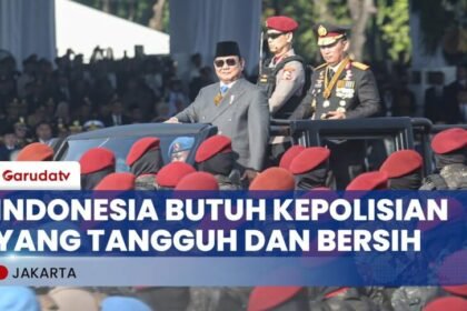Presiden Ingatkan POLRI : Indonesia Butuh Kepolisian yang Tangguh dan Bersih