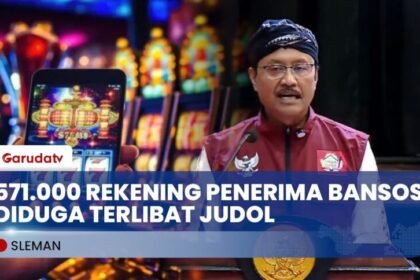 Kementerian Sosial Selidiki Penerima Bansos Pemain Jvd0l