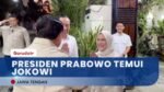 Presiden Prabowo Silaturahmi ke Kediaman Jokowi, Bahas Hasil Lawatan ke Luar Negeri