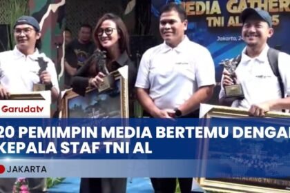 Kepala Staf TNI AL Gelar Media Gathering Dengan 20 Pemimpin Media