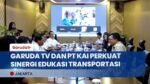 Gandeng KAI, Garuda TV Komitmen Sebarkan Informasi Edukasi Transportasi