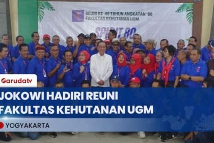 Presiden Ke-7 Ri Joko Widodo Hadiri Reuni Fakultas Kehutanan Universitas Gadjah Mada