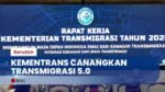 Kementerian Transmigrasi Canangkan Transmigrasi 5.0, Satukan Visi Pusat dan Daerah di Rakernas 2025