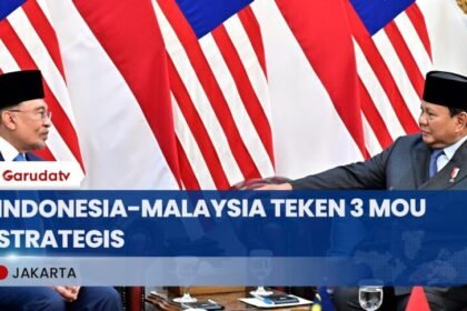 Indonesia-Malaysia Teken 3 MoU Strategis di Era Presiden Prabowo